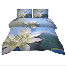 彩色印花被套枕套組 A_RD_237