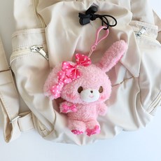 many A little 三麗鷗 Bon Bon Ribbon 包包吊飾娃娃, 1個, 13cm, 混合色