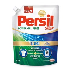 Persil 寶瀅 韓國原裝進口 強效淨垢 滾桶洗衣機專用洗衣精補充包, 1.5L, 1包