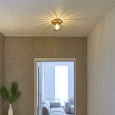 hit LIGHTING 荷葉邊1等感應燈 E31016, 金色, 1個