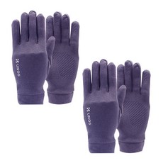 INCONTRO 男款運動保暖手套 2入組, 海軍藍（靛藍）