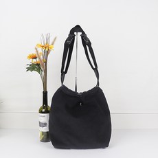 보니보따리 안젤라 에코 코듀로이 숄더 토트백