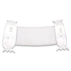 WEEK9 充氣水上漂浮床, 透明, 1個