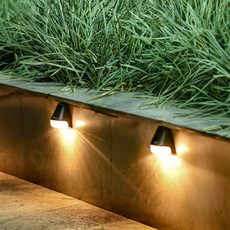 LENA ENERGY 太陽能三角壁燈, 暖白色