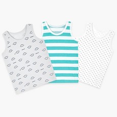 Uni FRIend 男童款印花背心 3件組