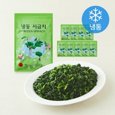 웰프레쉬 중국산 시금치 (냉동), 10개, 1kg