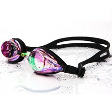 JKUSS 基本款鏡面泳鏡 JK-01GMR, 粉紅色, 1個