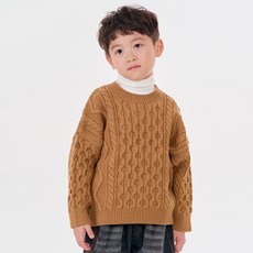 LITTLE RABBIT 兒童C字波浪針織衫