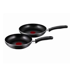 Tefal 特福 Delight系列 平底不沾鍋兩件組, 混合顏色, 平底鍋 24cm + 平底鍋 28cm, 1組