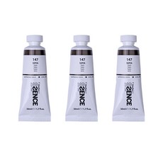 신한에쎈스 아크릴 컬러 물감 Tube A 시리즈 세피아 3p, 1색, 50ml