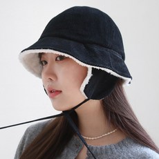 바비수 로옹 코듀로이 투웨이 벙거지