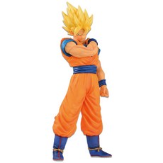 BANPRESTO 龍珠 Z 解決士兵 ROS Vol 1 1st Son Goku Super Saiyan Reprint Figure, 1個