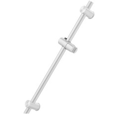 BLUEWATER 高級款SUS304不鏽鋼浴室用滑桿淋浴掛架 圓形, 1個