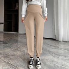 AHOPE 休閒基本款孕婦束口褲