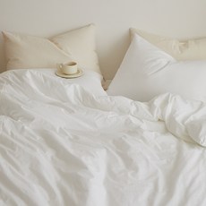 maatila Doze高密度60支棉質被套, 白色