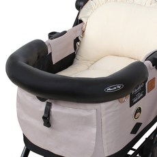 Manito Pet 寵物推車智能防撞桿防護墊, 1個, 基本黑