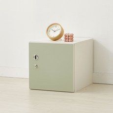 포메리트 모던에디션 미니 사물함 열쇠형, 미스트그린, 1단