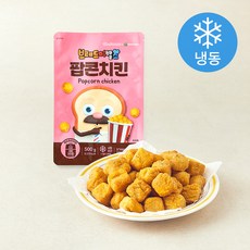 브레드이발소 팝콘치킨 (냉동), 500g, 1개