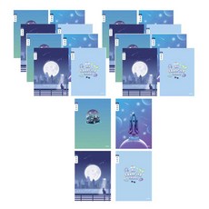 ibis 小學 3~6年級 窄行聯絡簿 男款 4款 x 5本 套組 12219, 汽車 + 火箭 + 貓咪 + 小物, 1套