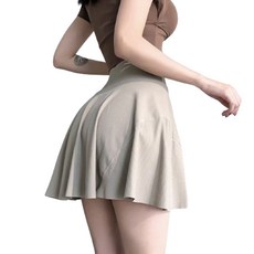 高爾夫球 國標舞 褲裙 FW301, 灰色