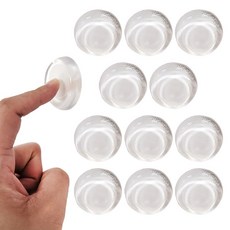 elelliving Home門防撞保護墊 圓形 厚度10mm, 12個