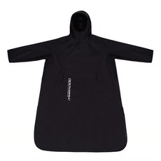 Rockwall 男士連帽雨披 MODEL-B, 黑色