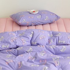 디어프렌드 고밀도 순면 키즈 차렵이불, 스위트캔디