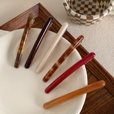 SORIDAL Rubins 極客時尚風極簡一字抓夾 6件組