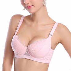 花朵蕾絲哺乳內衣