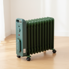 HungShin 省電型 ORRCY 家用 11葉片 1500W 葉片式電暖器, ORRCY-15S(綠色)