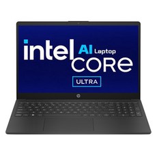 HP 2024 자비스 AI 노트북 15 코어Ultra5 인텔 14세대, Jet Black, 512GB, 16GB, Free DOS, 15-fd1171TU