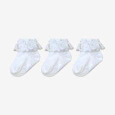 HI BABY CLUB 孩童蕾絲襪 3雙組