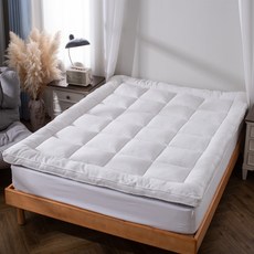 블레딕홈 로얄 울트라 극세사 매트리스 토퍼, 아이보리