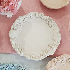 ELIOS 我的花色拉盤 B型, 乳霜, 1入