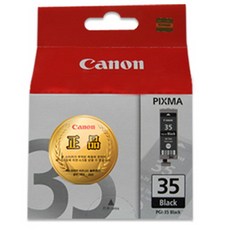 佳能原裝墨水 PGI-35BK, 黑色, 1個