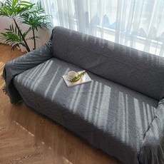 Geulrangaen 織線壓紋毯沙發罩, 灰色