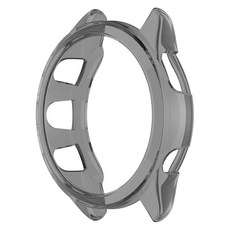 SPACE SHIELD Garmin 智慧手錶相容 TPU 防撞保護殼, 黑色