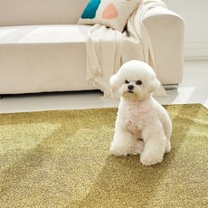 溫和可水洗現代雙色素色短毛方形地毯