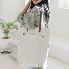 FROM HEAVEN 素色單肩帆布袋 H836