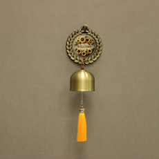 室內風水月桂樹向日葵門鈴 khhl292, 黃銅