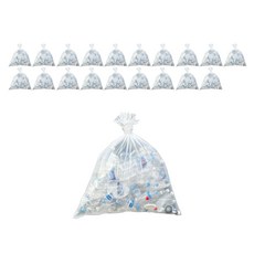 Berrygoose 加厚特大PE塑膠袋 80 x 100 cm, 90L, 20個