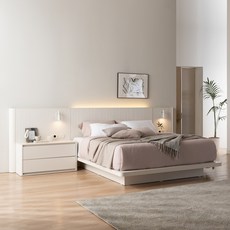 리바트 에스테틱 침대 프레임 단품 방문설치, 시 트렌치 소프트 샌드(아이보리)