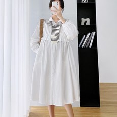 어깨숄 임산부 원피스