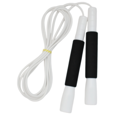 JFROPE 海綿高速跳繩, 白色, 1個