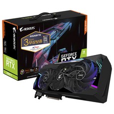 기가바이트 AORUS 지포스 RTX 3080 Ti 그래픽카드 Master D6X 12GB (피씨디렉트)