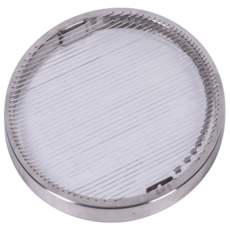 JAIRAK 圓形多用途不銹鋼螺紋烤架, 直徑 330mm x 330mm x 10mm, 1個