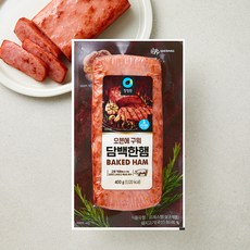청정원 오븐에 구워 담백한 햄, 400g, 1개