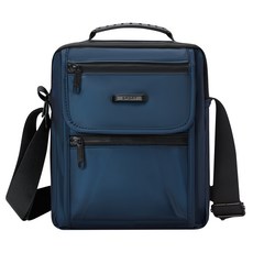 ADDEDIT 男款運動Methon休閒斜背包, 海軍藍