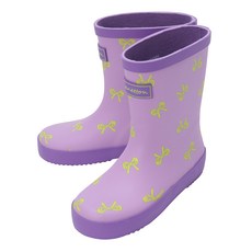 UNITED COLORS OF BENETTON. KIDS 兒童蝴蝶結圖案雨靴 QCSHQ3331
