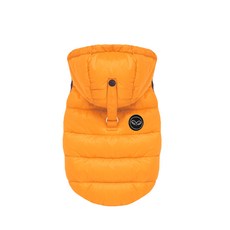 퍼피엔젤 AIR3 강아지 패딩 조끼, 355 ORANGE, 1개